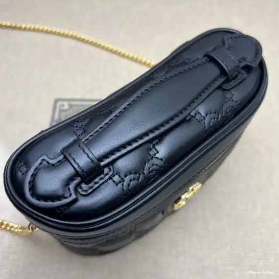 Hyperpeter handle Matelassé mini top bag GG GUCCI 0510